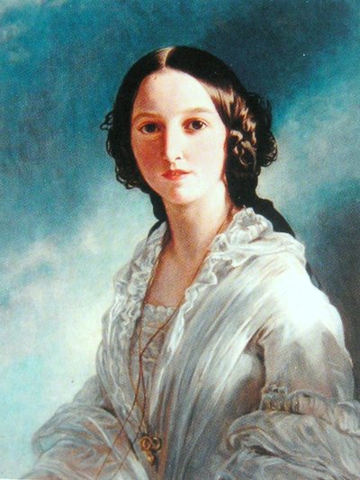 Feodora de Hohenlohe-Langenburg de Franz Xaver Winterhalter